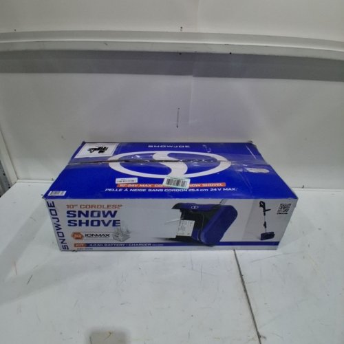 SNOWJOE IONMAX CORDLESS SNOW SHOVEL **TOOL ONLY** - 10" - BLUE/BLACK (MODEL: 24V-SS10) image 4