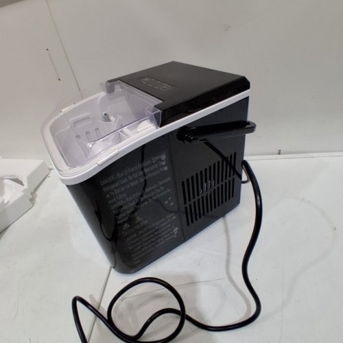 SWEETCRISPY COUNTERTOP ICE MAKER - 26LB - BLACK - (MODEL: ZBJ-PP10A-BK) image 4