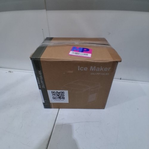 SWEETCRISPY COUNTERTOP ICE MAKER - 26LB - BLACK - (MODEL: ZBJ-PP10A-BK) image 7