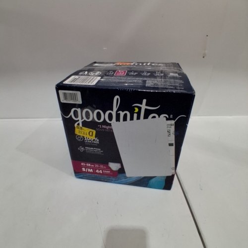 44PK GIRL'S GOODNITES NIGHTTIME BEDWETTING UNDERWEAR - SMALL SIZE 6-8 (43-68LBS) - MULTICOLOR (MODEL: ‎4053211) image 3