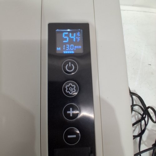 EUHOMY PORTABLE CAR REFRIGERATOR WITH APP CONTROL - 18L - 12V - FROM -4° TO 68°F - BLACK/GREY (MODEL: CFC-18 / CF004-18BL-CAEH) image 3
