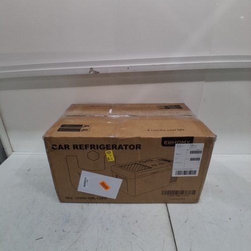EUHOMY PORTABLE CAR REFRIGERATOR WITH APP CONTROL - 18L - 12V - FROM -4° TO 68°F - BLACK/GREY (MODEL: CFC-18 / CF004-18BL-CAEH) image 8