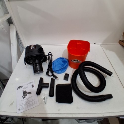 ARMOR ALL VAC-MATE WET/DRY VACUUM - 1.5GAL - 2HP - ORANGE (MODEL: AA155) image 3