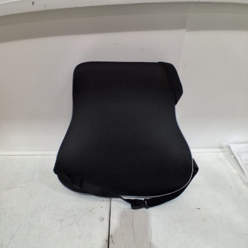 OBUSFORME MEMORY FOAM LUMBAR PILLOW BACK CUSHION - 17" X 12"- BLACK (MODEL: CU-BLKRM-CA) image 2
