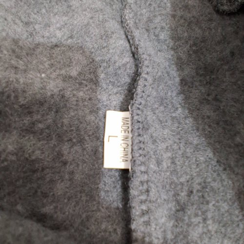 UNISEX FLEECE JOGGER SWEAT PANTS - LARGE - GREY image 2