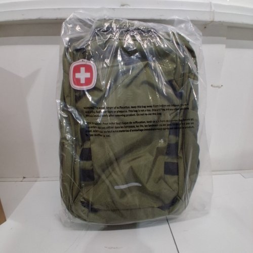 SWISS GEAR TRAVEL LAPTOP BACKPACK - 17" - OLIVE (STYLE: 5220-656-450) image 3