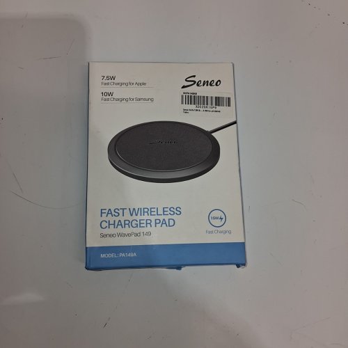 SENEO WAVEPAD 149 FAST WIRELESS CHARGER PAD 15W/7.5W FOR APPLE/ 10W FOR SAMSUNG (MODEL: SNPA149AB) image 3