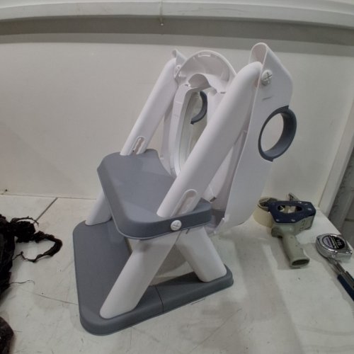 RABB 1ST POTTY TRAINING SEAT STOOL - BEAR/GREY (MODEL: XL-8868) image 2