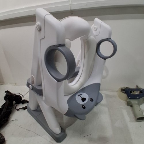 RABB 1ST POTTY TRAINING SEAT STOOL - BEAR/GREY (MODEL: XL-8868) image 3