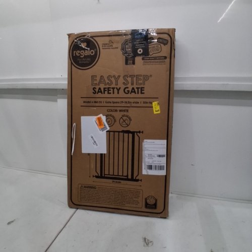 REGALO EASY STEP SAFETY GATE - 29"- 38.5" - WHITE (MODEL: 1160-DS) image 4