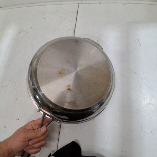CUISINART CLASSIC COLLECTION SKILLET WITH LID - 12" - STAINLESS STEEL (MODEL : 722-30HSSLC) image 5
