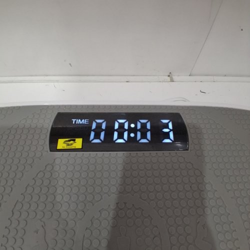 MERACH VIBRATION PLATE EXERCISE MACHINE - 300LB MAX - GREY/WHITE (MODEL: ‎MR-2398) image 2