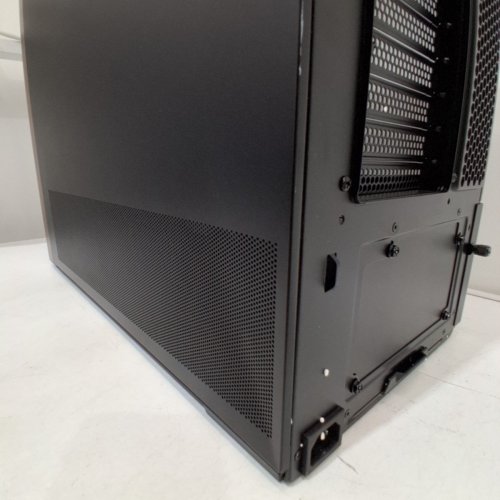 LIAN LI LANCOOL 217 GENUINE WALNUT WOOD MID-TOWER ATX PC COMPUTER CASE - 5 PRE-INSTALLED PWM FANS 2X170MM, 2X120MM & 1X140MM, FLEXIBLE PSU & CABLE INSTALLATION - BLACK/WALNUT (MODEL: LAN217X) image 9