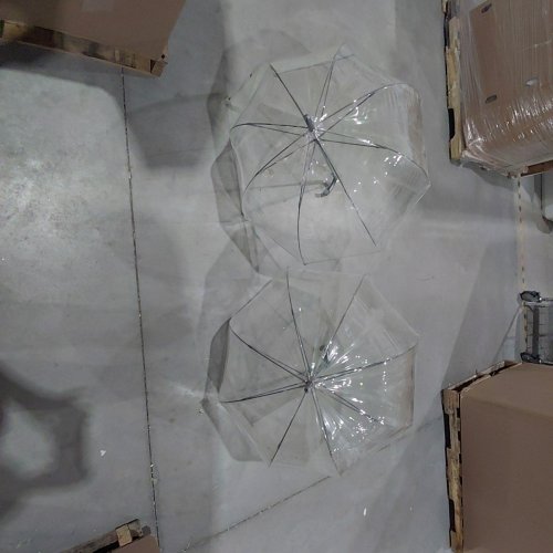 2PK TOTES BUBBLE UMBRELLA - 51'' - CLEAR (STYLE: 00818R BUB) image 2