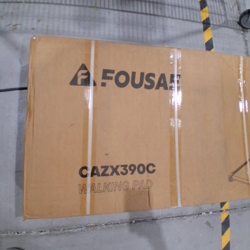 FOUSAE 6.2 MPH TREADMILL WITH 9% INCLINE - 330LBS MAX - BLACK (MODEL: CAZXX390C) image 2