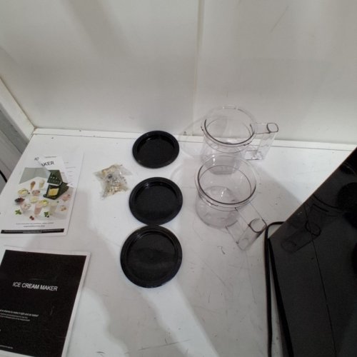 KIKIELF 10-IN-1 ICE CREAM MAKER - 567G - BLACK image 4