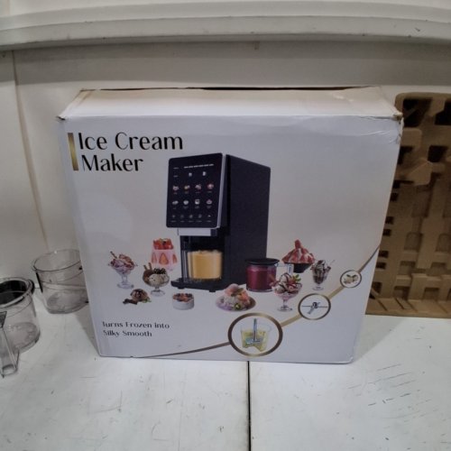 KIKIELF 10-IN-1 ICE CREAM MAKER - 567G - BLACK image 8