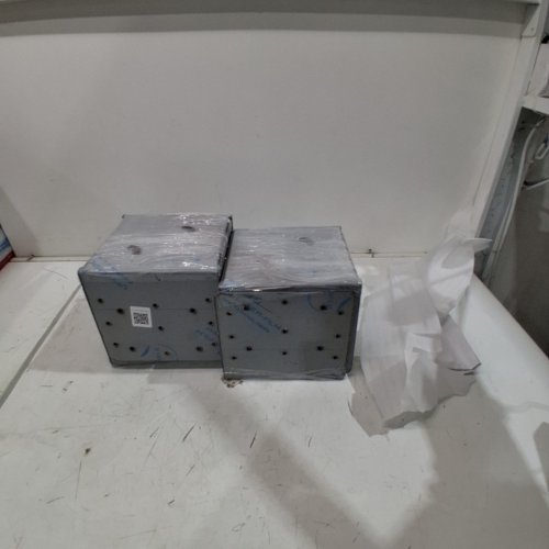 4PK VEVOR POST BASE ANCHOR BRACKET PLATE FOR PORCH OR DECK - 8" X 8" - STAINLESS STEEL (MODEL: BBLZ-8IN-4) image 2