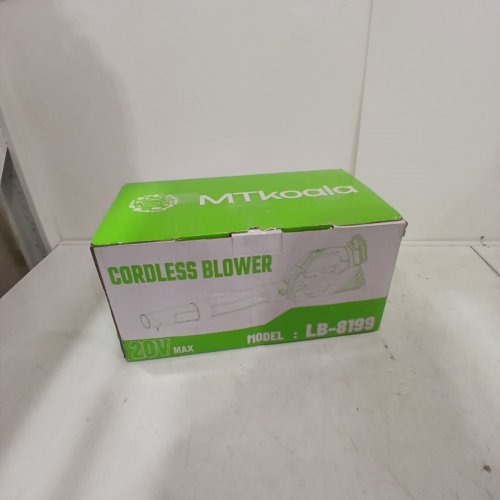 MTKOALA CORDLESS LEAF BLOWER - 20 V - GREEN/BLACK (MODEL:LB-8199) image 5