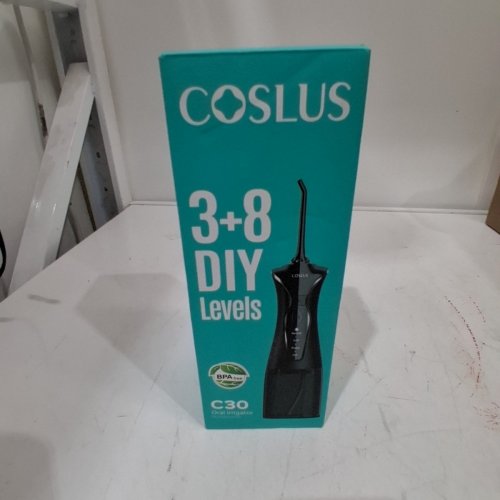 COSLUS ORAL IRRIGATOR WATER FLOSSER WITH 4 HEADS & VARIOUS MODES- 300ML - BLACK (MODEL: C30) image 6
