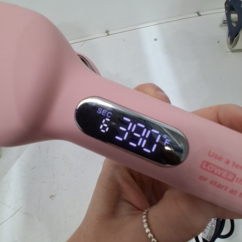 TYMO ROVY HAIR WAVER CURLING IRON - 1' - PINK (MODEL: HC5017PM) image 3