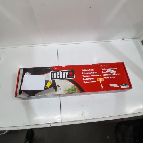 WEBER BOTTOM SHELF - COMPATIBLE WITH WEBER SMOQUE XL PELLET SMOKER - black (MODEL: 3400667) image 4