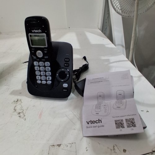 VTECH DECT 6.0 SINGLE HANDSET CORDLESS PHONE SYSTEM WITH DIGITAL ANSWERING SYSTEM image 3