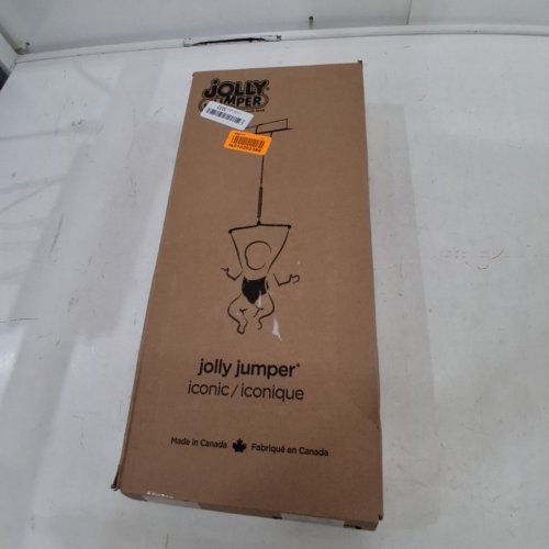 JOLLY JUMPER THE ORIGINAL BABY EXERCISER WITH CLAMP - 0-28LBS - 3M+ - BLACK - (MODEL:104) image 3
