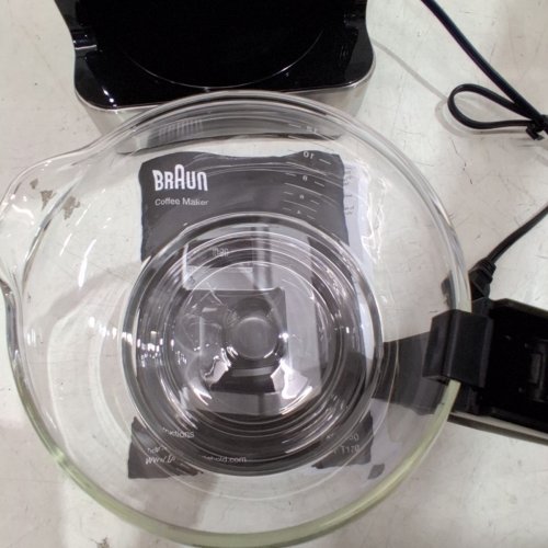 BRAUN BREWSENSE 12-CUP DRIP COFFEE MAKER - BLACK/SILVER (MODEL: KF7150BK) image 6