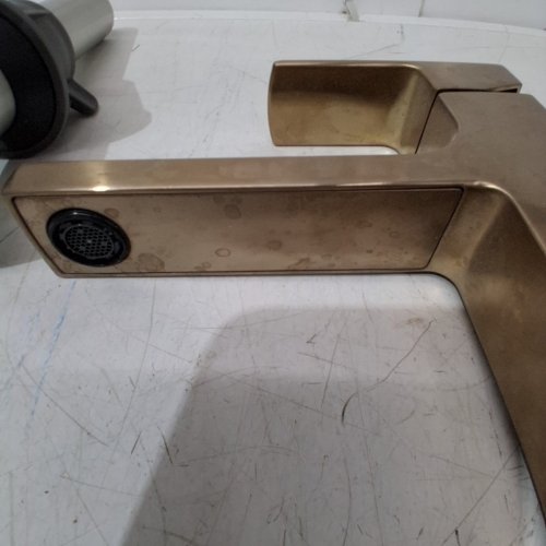 DELTA VELUM SINGLE HANDLED BATHROOM FAUCET - CHAMPAGNE BRONZE (MODEL: 539-CZMPU-DST) image 3