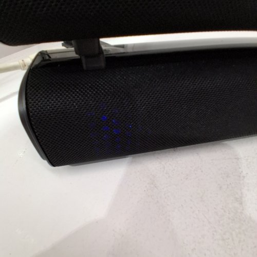 DUAL CHANNEL TV SOUNDBARS WITH REMOTE, BLUETOOTH, AND VERTICAL STANDS - 100W - BLACK (MODEL: SD01) image 2