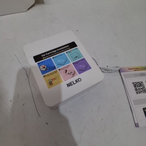 NELKO POABLE POCKET PHOTO PRINTER - WHITE (MODEL: PP01) image 3