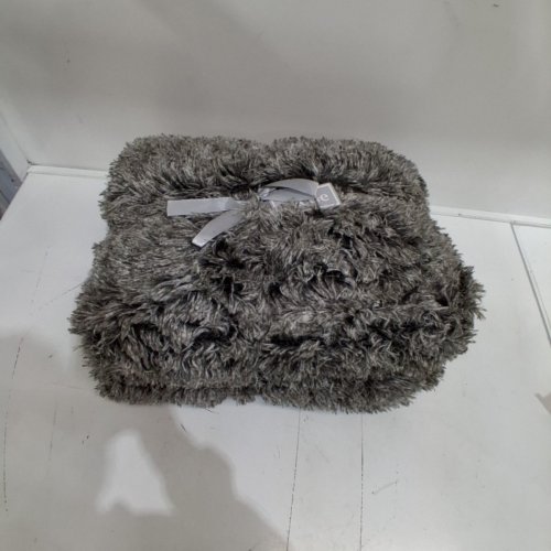 XEGE SHAGGY DUVET COVER SET - KING, DUVET COVER 104" X 90", 2 PILLOW SHAMS 20" X 36" - GRAY image 2