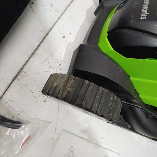 GREENWORKS CORDED ELECTRIC LAWN MOWER - 14" - 9AMP - BLACK/GREEN (MODEL : LMA123) image 4
