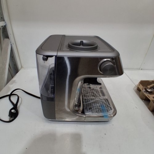 BREVILLE THE BARISTA PRO ESPRESSO MACHINE WITH BUILT-IN GRINDER & MILK FROTHER - BRUSHED STAINLESS STEEL (MODEL: BES878BSS) image 9