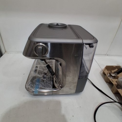 BREVILLE THE BARISTA PRO ESPRESSO MACHINE WITH BUILT-IN GRINDER & MILK FROTHER - BRUSHED STAINLESS STEEL (MODEL: BES878BSS) image 11