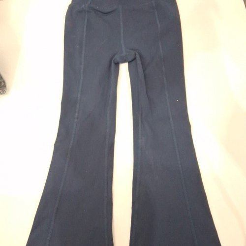 GIRLS REEBOK ACTIVE FLARE LEGGINGS - MEDIUM (7-8) - NAVY (STYLE: AWY3056G) image 2