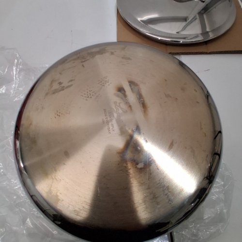 LAGOSTINA LEGACY 5-LAY CLAD STAINLESS STEEL HAMMERED EVERYDAY PAN - 5.5L image 4
