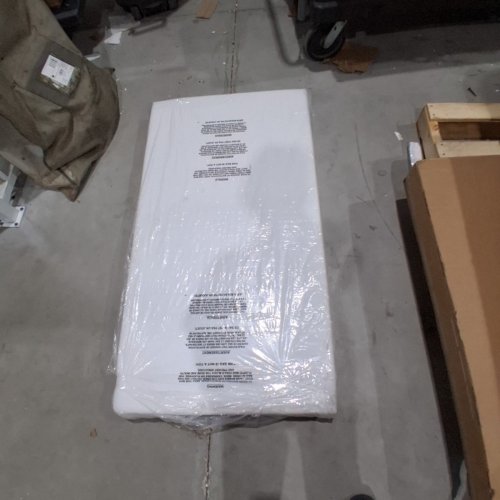 BABY CRIB MATTRESS - 52" X 28" - WHITE image 3