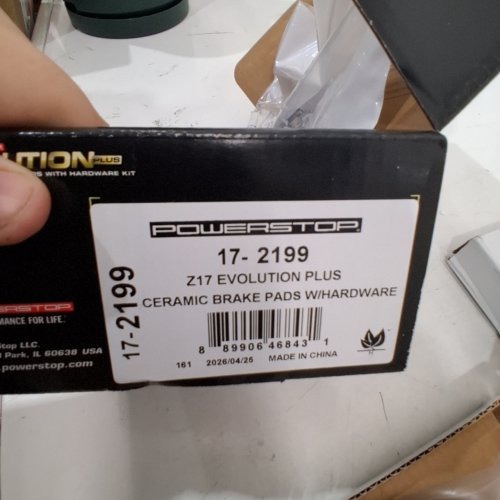 CERAMIC BRAKE PADS AND ROTORS - FIT FOR SELECT MAKES AND MODELS (MODEL:17-2199) image 3