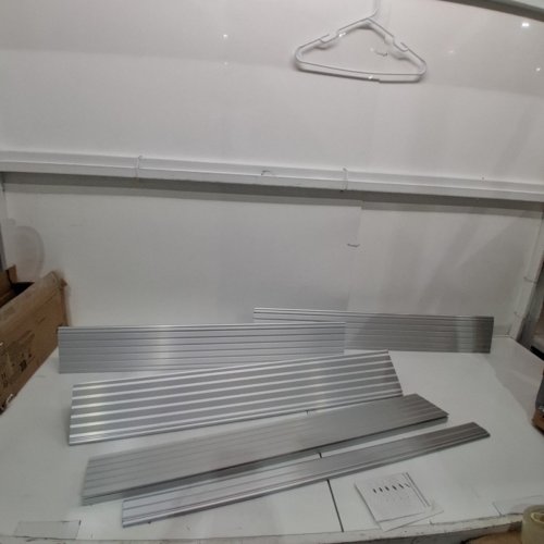 ALUMINUM THRESHOLD DOOR RAMP -4" RISE - 800 LBS MAX - SILVER (MODEL: GRBRVO ) image 3