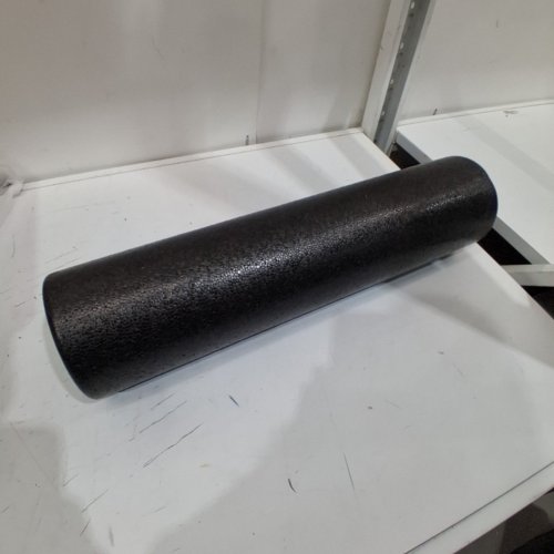 AMAZONBASICS HIGH-DENSITY ROUND FOAM ROLLER FOR YOGA & EXERCISE- BLACK- (MODEL:‎PS-2116-FOAM-18X6-BLACK) image 2