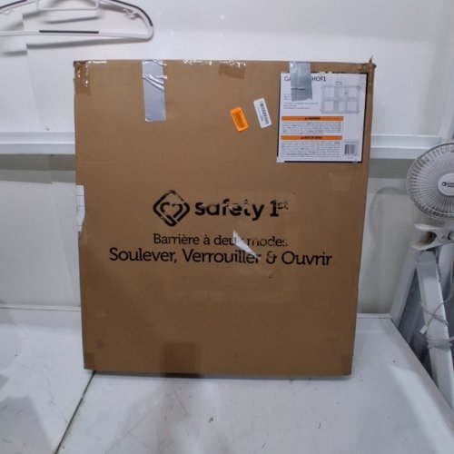 SAFETY 1ST LIFT, LOCK & SWING DUAL-MODE GATE - 28" - 42"X 26" - GREY (MODEL:GA048CWHOF1) image 3