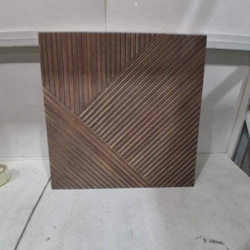 8PK ART3D SELF-ADHESIVE ACOUSTIC WALL PANELS - 24" - LIGHT WOOD GRAIN (STYLE: WOOD GRAIN AIRBRUSH) image 2
