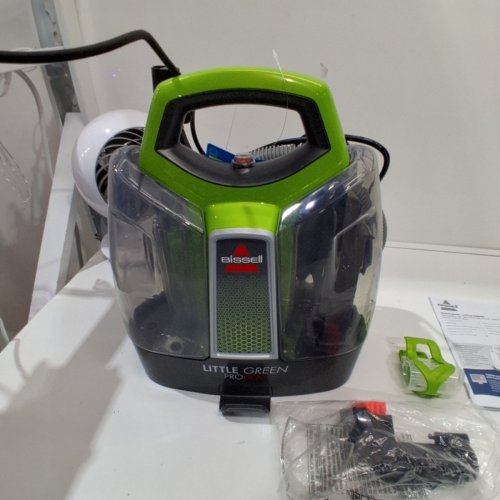 BISSELL LITTLE GREEN PORTABLE DEEP CLEANING VACUUM - 37OZ TANK MAX - GREEN/GREY (MODEL : 2513B) image 4