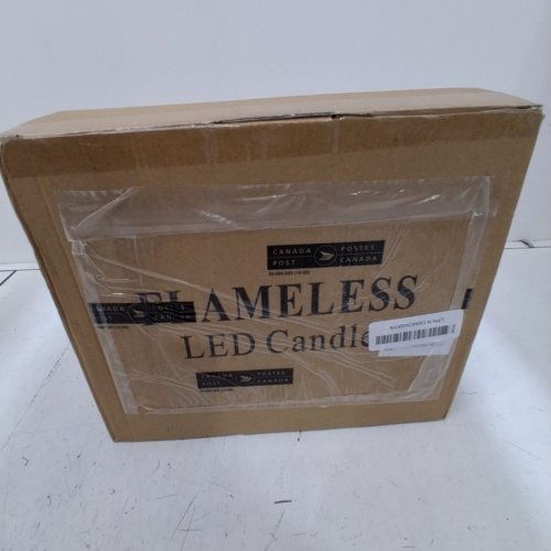 6PK ENPORNK BATTERY OPERATED FLAMELESS LED CANDLES WITH REMOTE -3"X4"- CONTROL CYCLING 24 HOURS TIMER - IVORY image 3