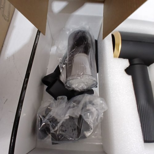 JIXINMIYUE RECHARGEABLE HANDHELD MINI VACUUM CLEANER - BLACK/GOLD (MODEL: HX-606) image 4