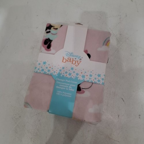 DISNEY BABY MINNIE MOUSE THEME CHANGE PAD COVER - 33" X 17" - PINK image 2