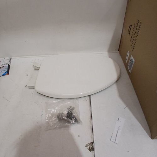 BEMIS SLOW CLOSE EASY CLEAN TOILET SEAT - ELONGATED 18.5" - WHITE (MODEL: 7300SLEC-000) image 2