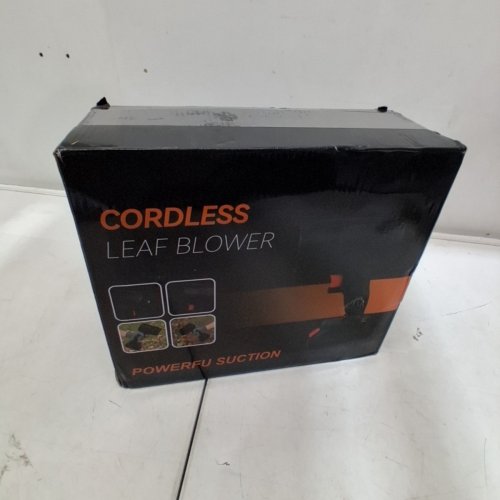 CORDLESS LEAF BLOWER - BLACK (MODEL: BFJ-001) image 7